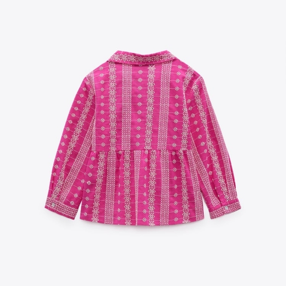 NWT Zara Limited Edition EMBROIDERY SHIRT - Picture 10 of 11